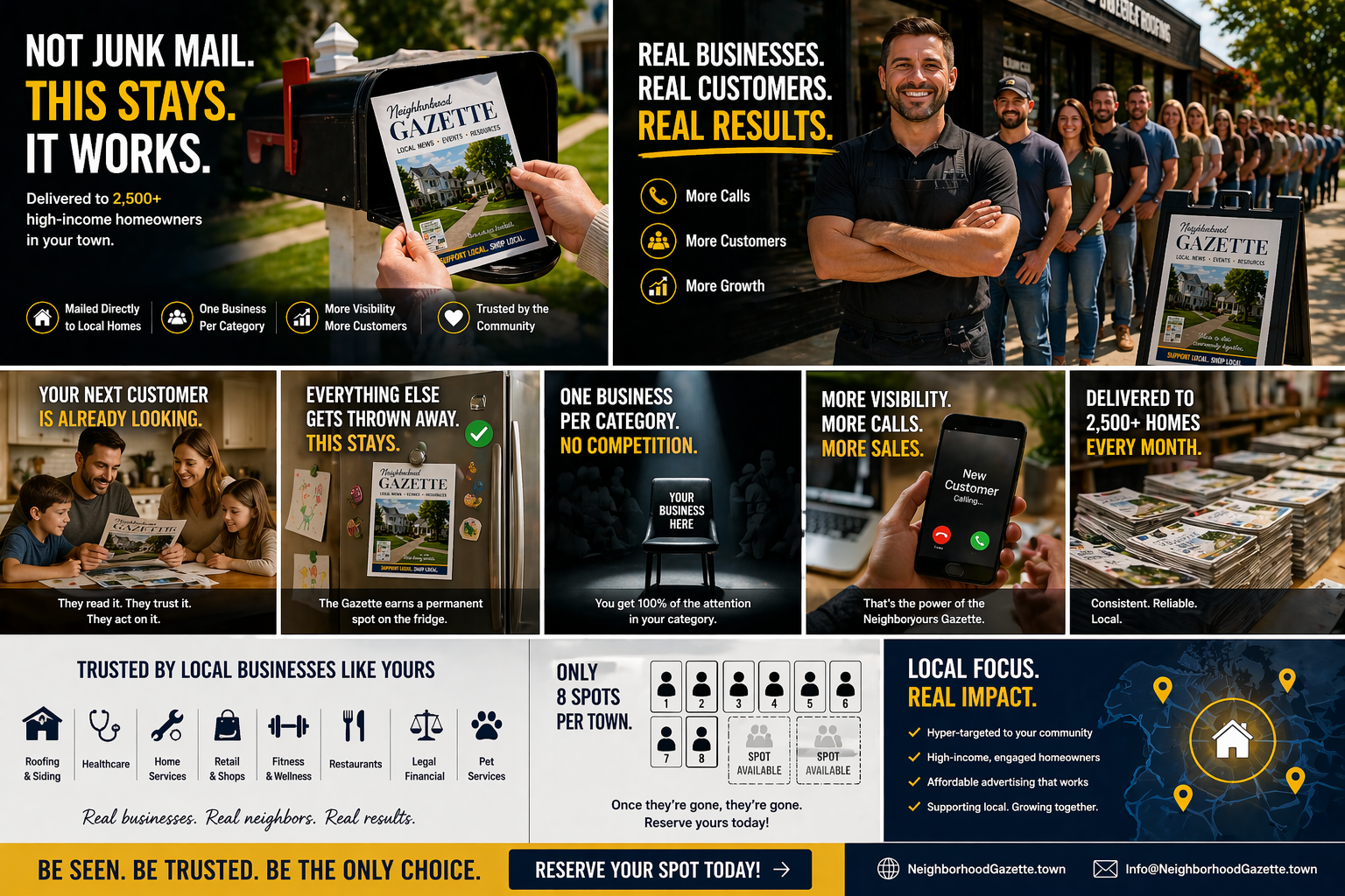 One ad. One category. All eyes on you.