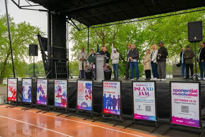 Camden County free summer concerts Cooper River Park 2026