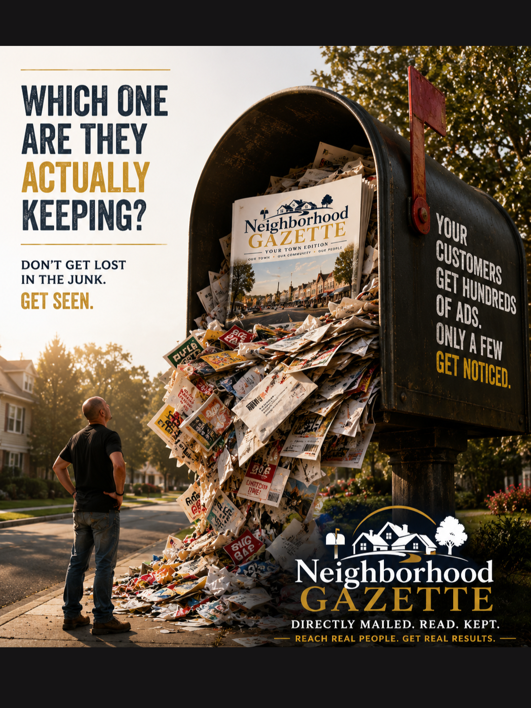 South Jersey mailbox — grow your business with the Neighborhood Gazette