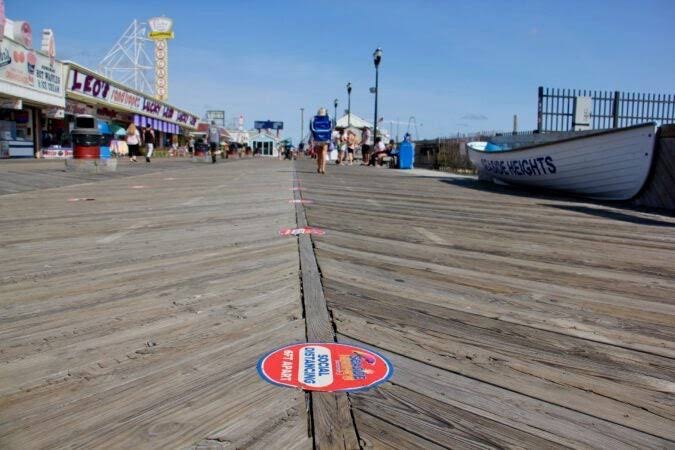 The Jersey Shore boardwalk