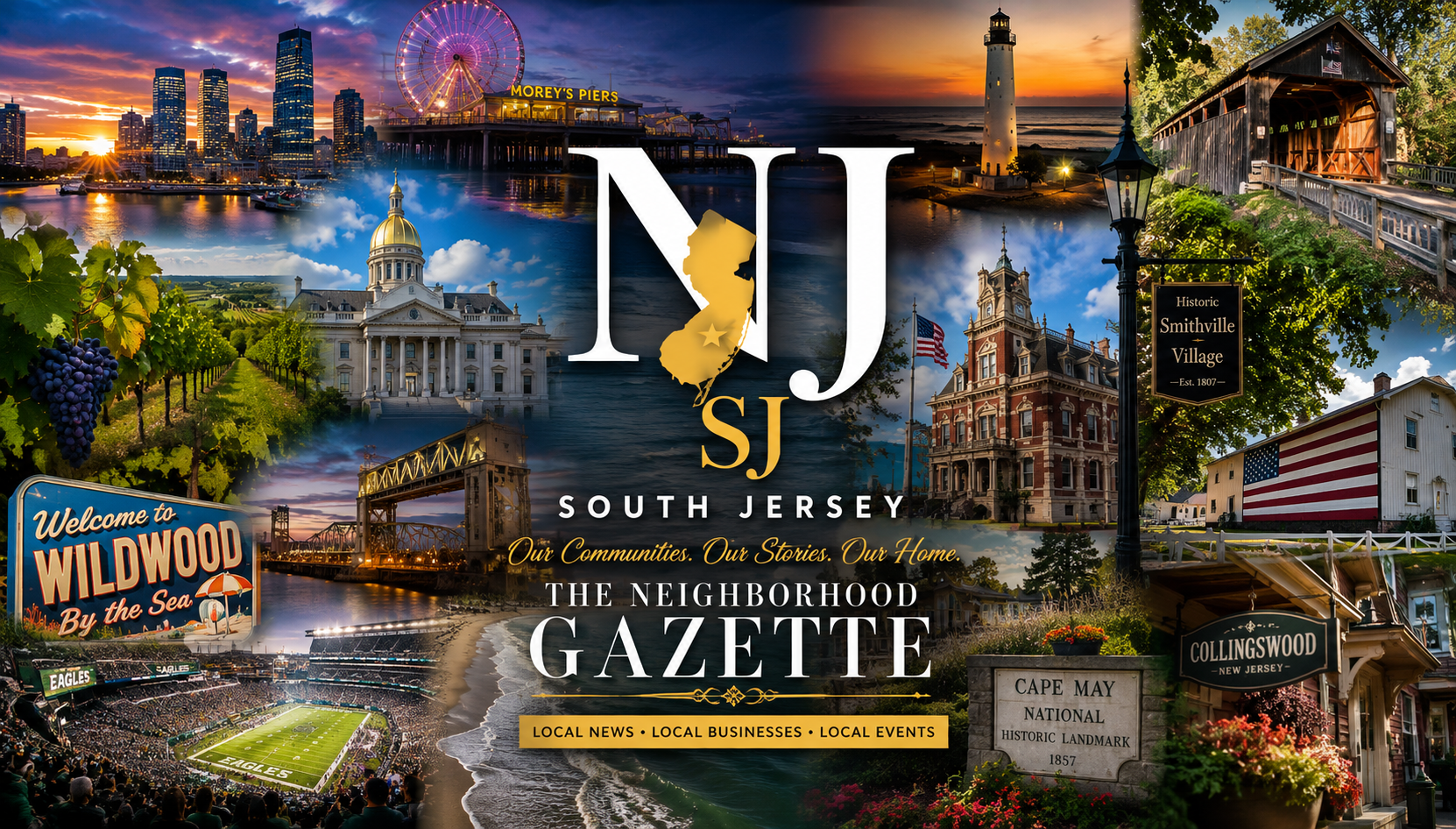 South Jersey — NJ SJ — Our Communities. Our Stories. Our Home. The Neighborhood Gazette