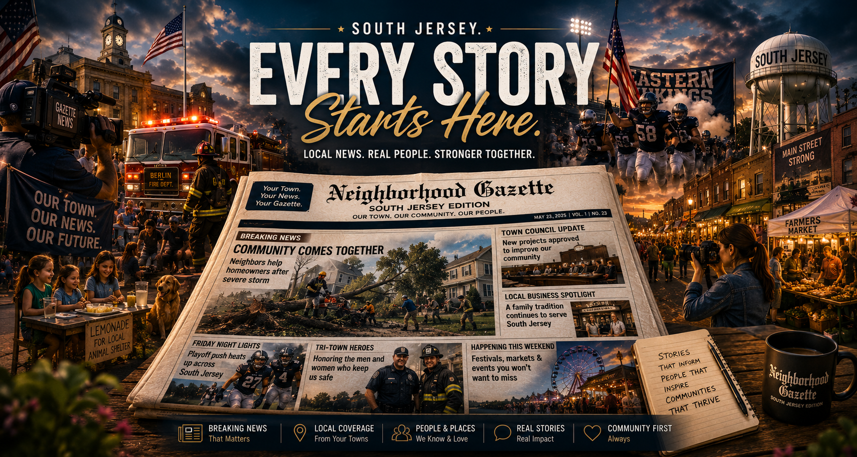 Every Story Starts Here — South Jersey Local News, Real People, Stronger Together