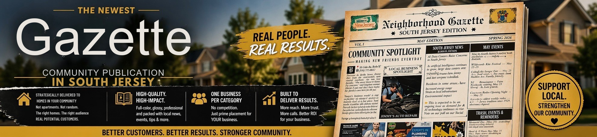 The Neighborhood Gazette — South Jersey's Community Direct-Mail Publication
