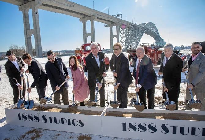Officials break ground on a new New Jersey studio &mdash; but filling the soundstages will take a trained local workforce