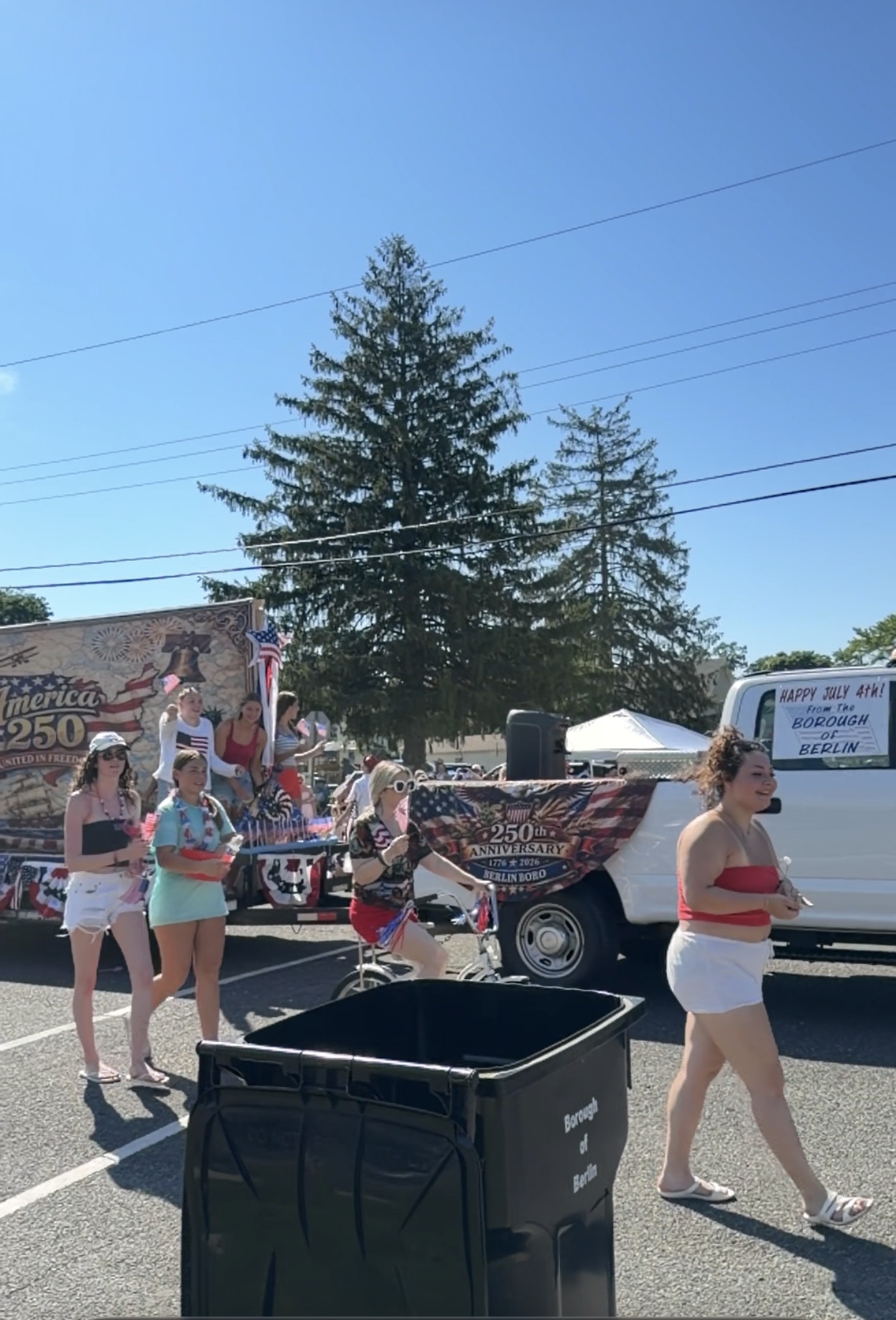 Berlin NJ July 4th 2026 parade on the White Horse Pike — America's 250th anniversary