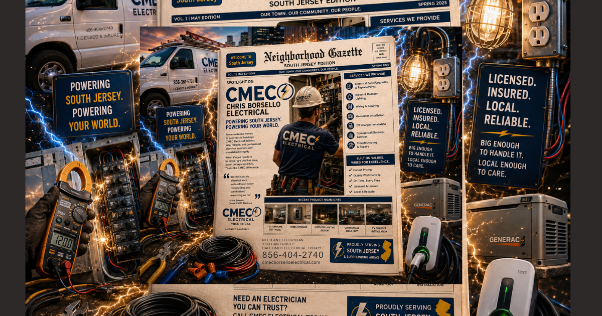 Chris Borsello, CMEC Electrical South Jersey