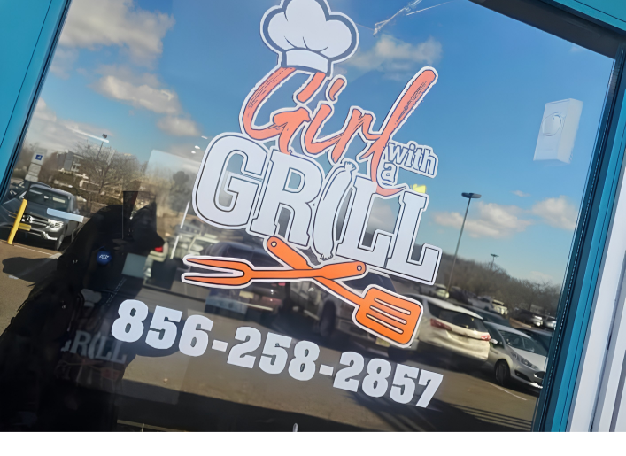 Girl with a Grill